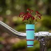 Mint/Dark Purple BikeVase