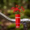 Red/White BikeVase