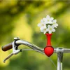 Red handlebars bikevase