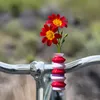 White-Red bikevase