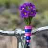 Pink-Dark Blue bikevase