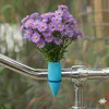 light-blue handlebars bikevase